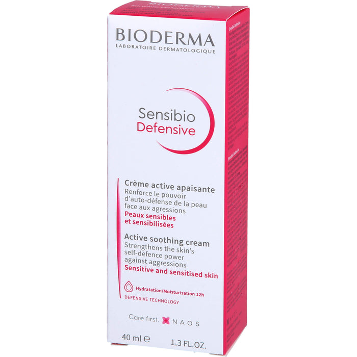 BIODERMA Sensibio defensive active Soothing Cream, 40 ml Cream