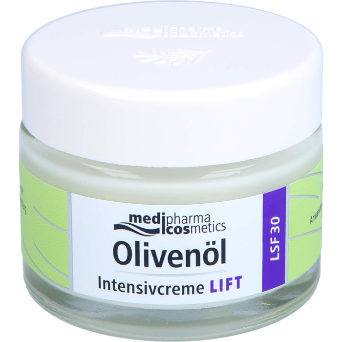 Medipharma Cosmetics Olivenöl Intensivcreme Lift LSF 30, 50 ml Cream