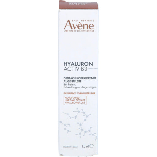 Avène Hyaluron Activ B3 dreifach korrigierende Augenpflege, 15 ml Creme