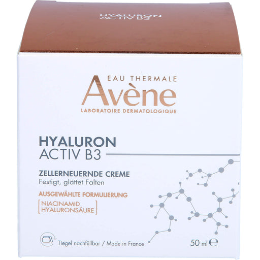 Avène Hyaluron Activ B3 zellerneuernde Creme mit Niacinamid, 50 ml Creme