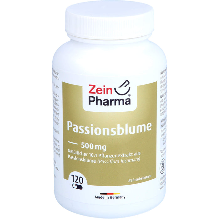 ZeinPharma Passionsblume 500 mg Kapseln, 120 St. Kapseln