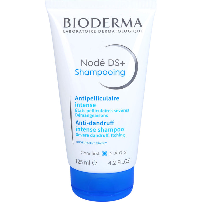 BIODERMA Nodé DS Shampoo bei hartnäckigen, fettenden Schuppen mit Juckreiz, 125 ml Shampoo