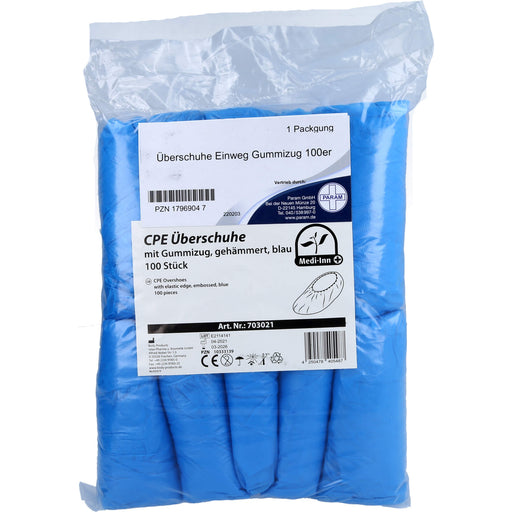 PARAM Einweg-Überschuhe mit Gummizug, 100 St. Packung