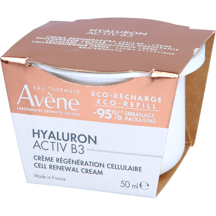Avène Hyaluron Activ B3 zellerneuernde Creme Nachfüllpackung, 50 ml Creme