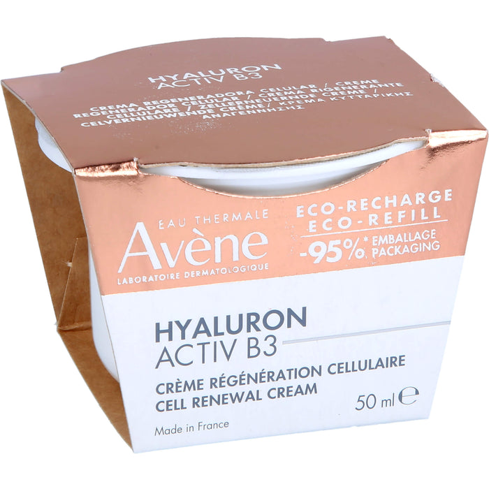 Avène Hyaluron Activ B3 zellerneuernde Creme Nachfüllpackung, 50 ml Creme