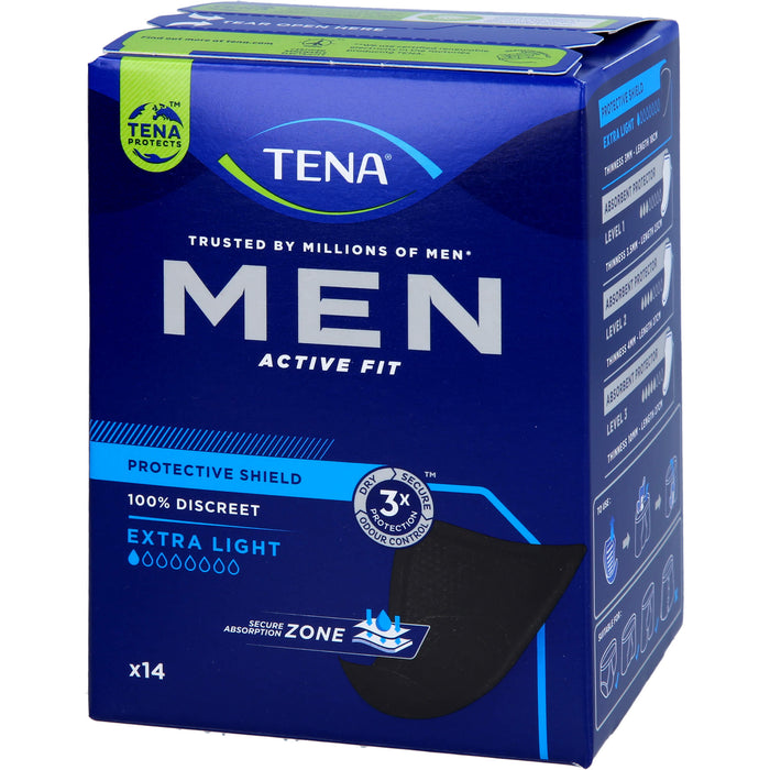 TENA Men Active Fit extra light Inkontinenzeinlagen, 14 pc Dépôts