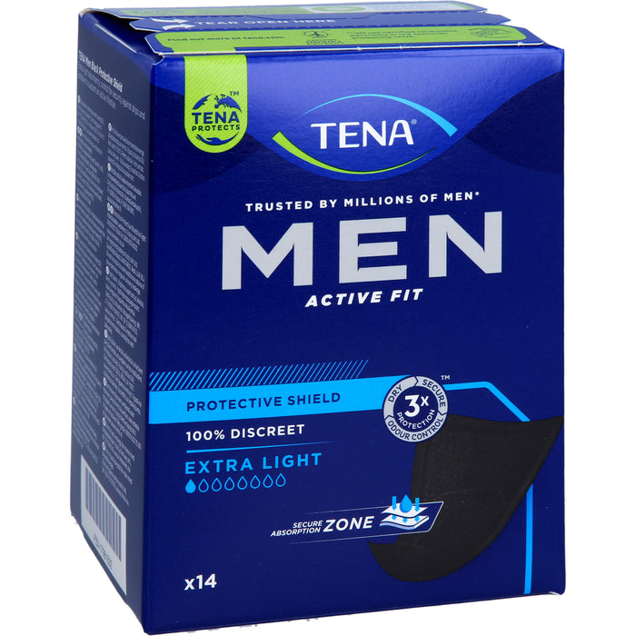 TENA Men Active Fit extra light Inkontinenzeinlagen, 14 pc Dépôts