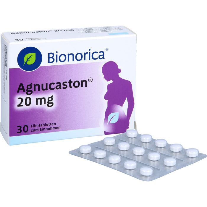 Bionorica Agnucaston 20 mg Filmtabletten beim prämenstruellen Syndrom, 30 pcs. Tablets