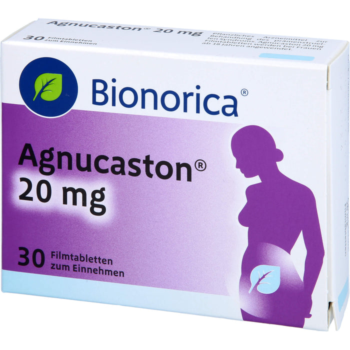 Bionorica Agnucaston 20 mg Filmtabletten beim prämenstruellen Syndrom, 30 pcs. Tablets