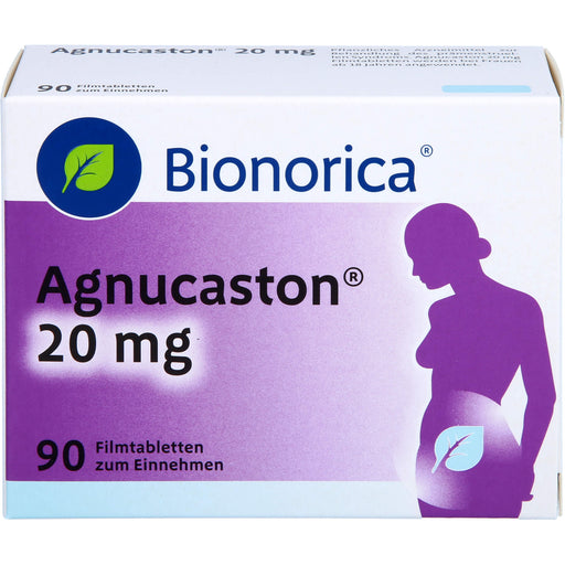 Bionorica Agnucaston 20 mg Filmtabletten beim prämenstruellen Syndrom, 90 St. Tabletten