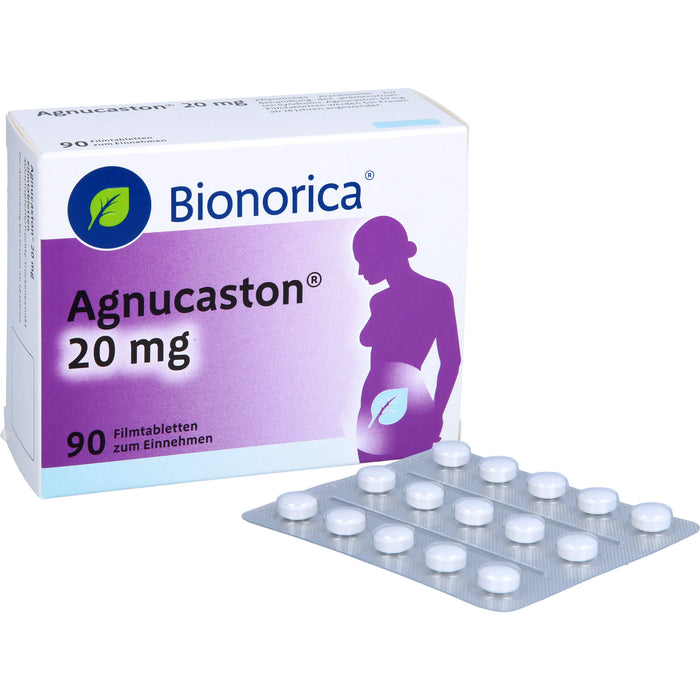 Bionorica Agnucaston 20 mg Filmtabletten beim prämenstruellen Syndrom, 90 pcs. Tablets