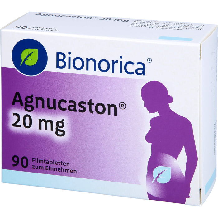 Bionorica Agnucaston 20 mg Filmtabletten beim prämenstruellen Syndrom, 90 pcs. Tablets