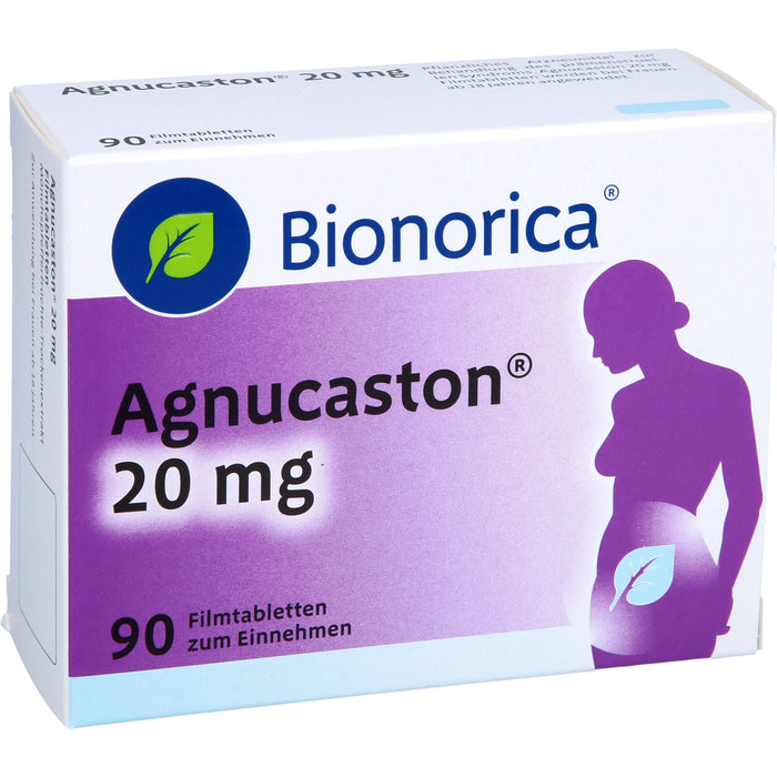Bionorica Agnucaston 20 mg Filmtabletten beim prämenstruellen Syndrom, 90 pcs. Tablets
