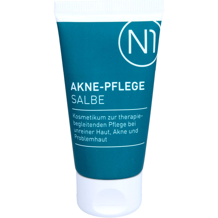 N1 Akne Pflege Salbe verfeinert das Hautbild & hilft Unreinheiten vorzubeugen, 30 ml Salbe