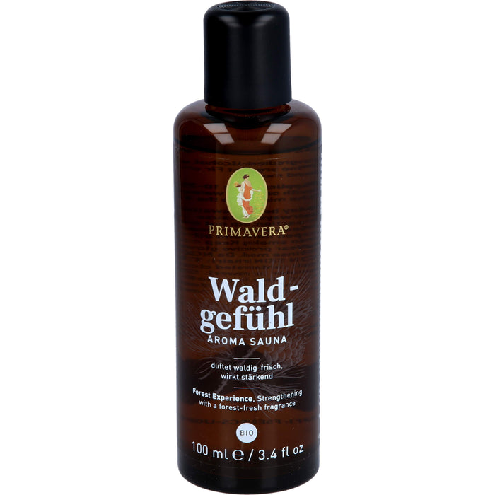 PRIMAVERA Waldgefühl Aroma Sauna bio, 100 ml Lösung