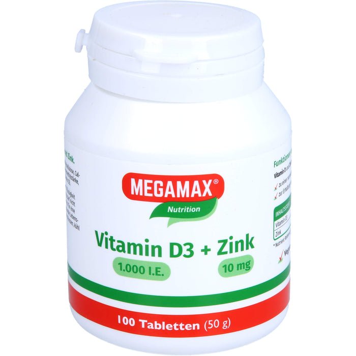 Vitamin D3 1000ie+zink10mg, 100 St TAB