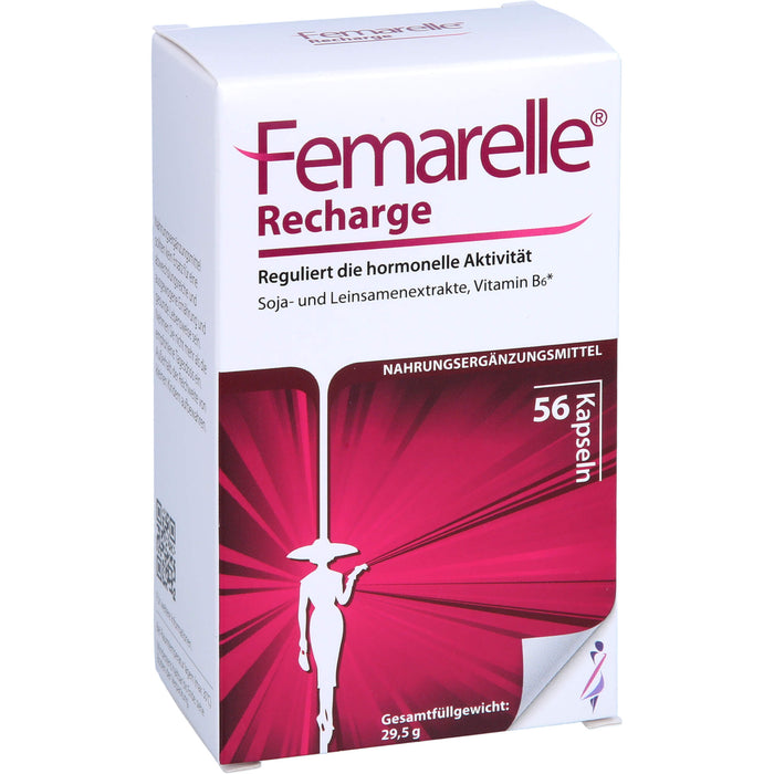 Femarelle Recharge Kapseln reguliert die hormonelle Aktivität, 56 St. Kapseln