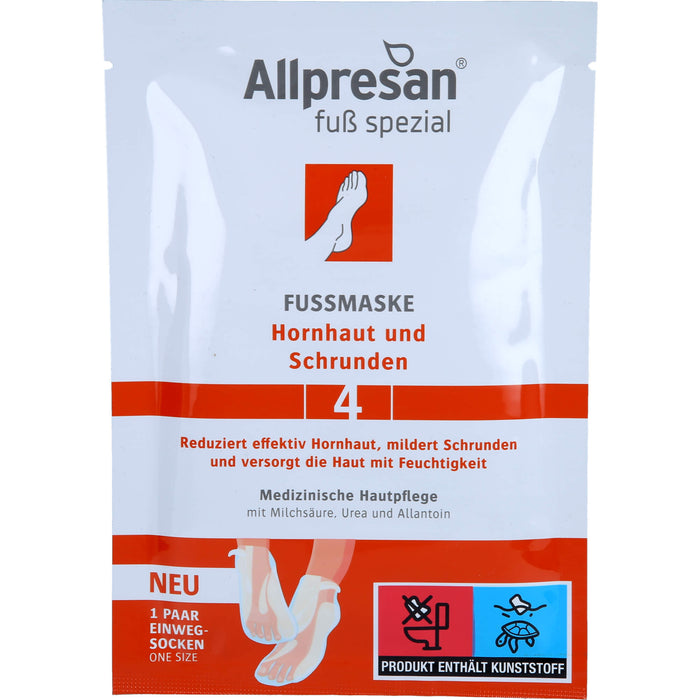 Allpresan Fuß Spezial Nr4 Fuß-Maske, 1 P 