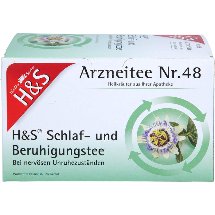H&S Schlaf- und Beruhigungstee, 20X2.0 g FBE