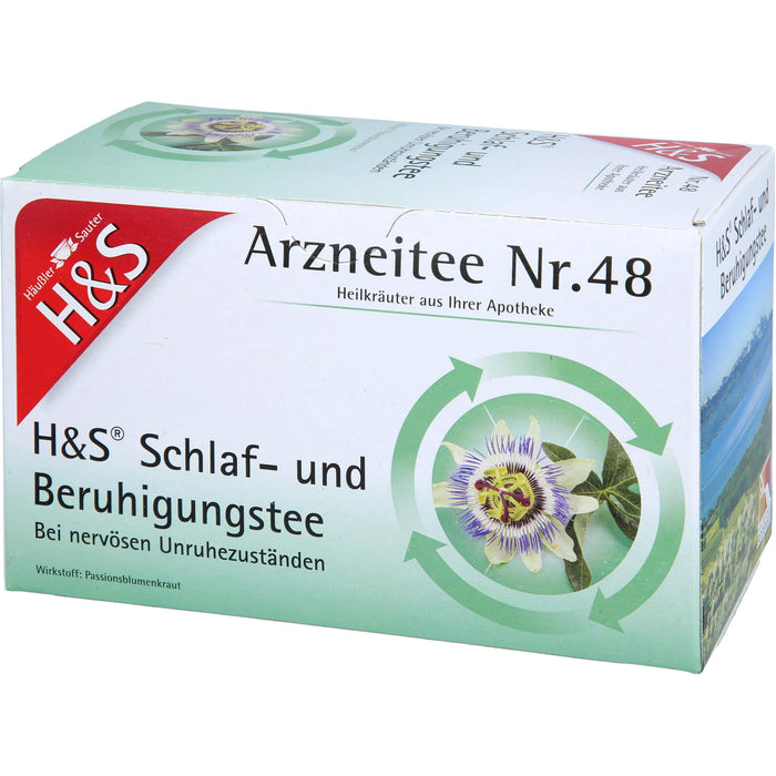 H&S Schlaf- und Beruhigungstee, 20X2.0 g FBE