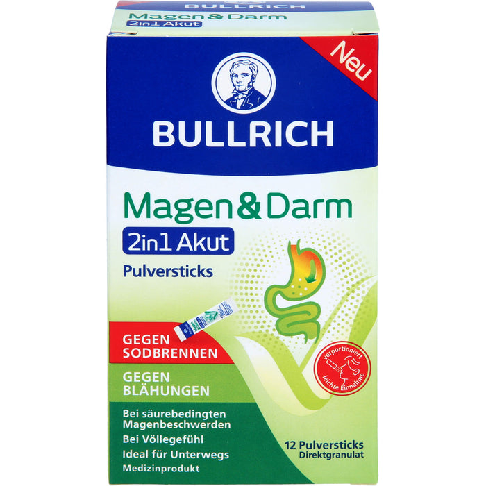 BULLRICH Magen und Darm 2in1 Akut, 12 St BEU