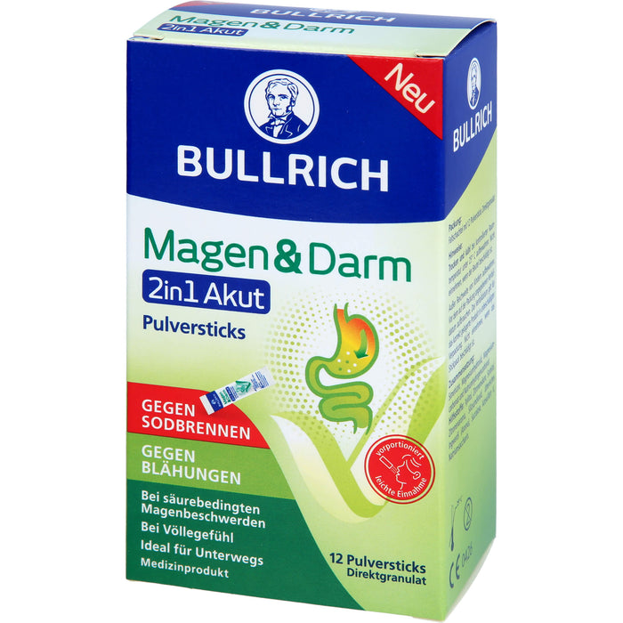 BULLRICH Magen und Darm 2in1 Akut, 12 St BEU