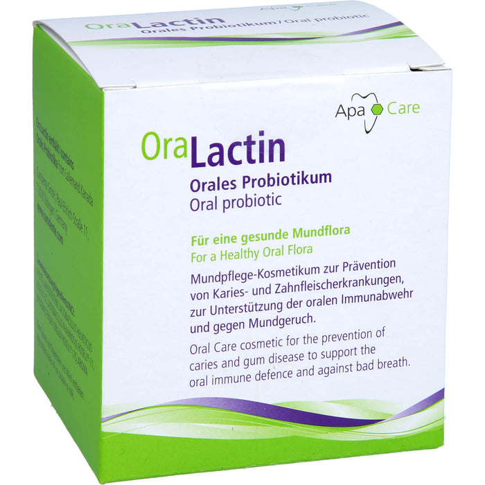 Oralactin orales Probiotikum Pulver für eine gesunde Mundflora, 30 pc Sachets