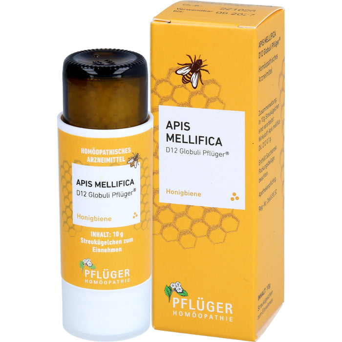 Pflüger Apis mellifica D12 Globuli Dosierspender, 10 g Globules