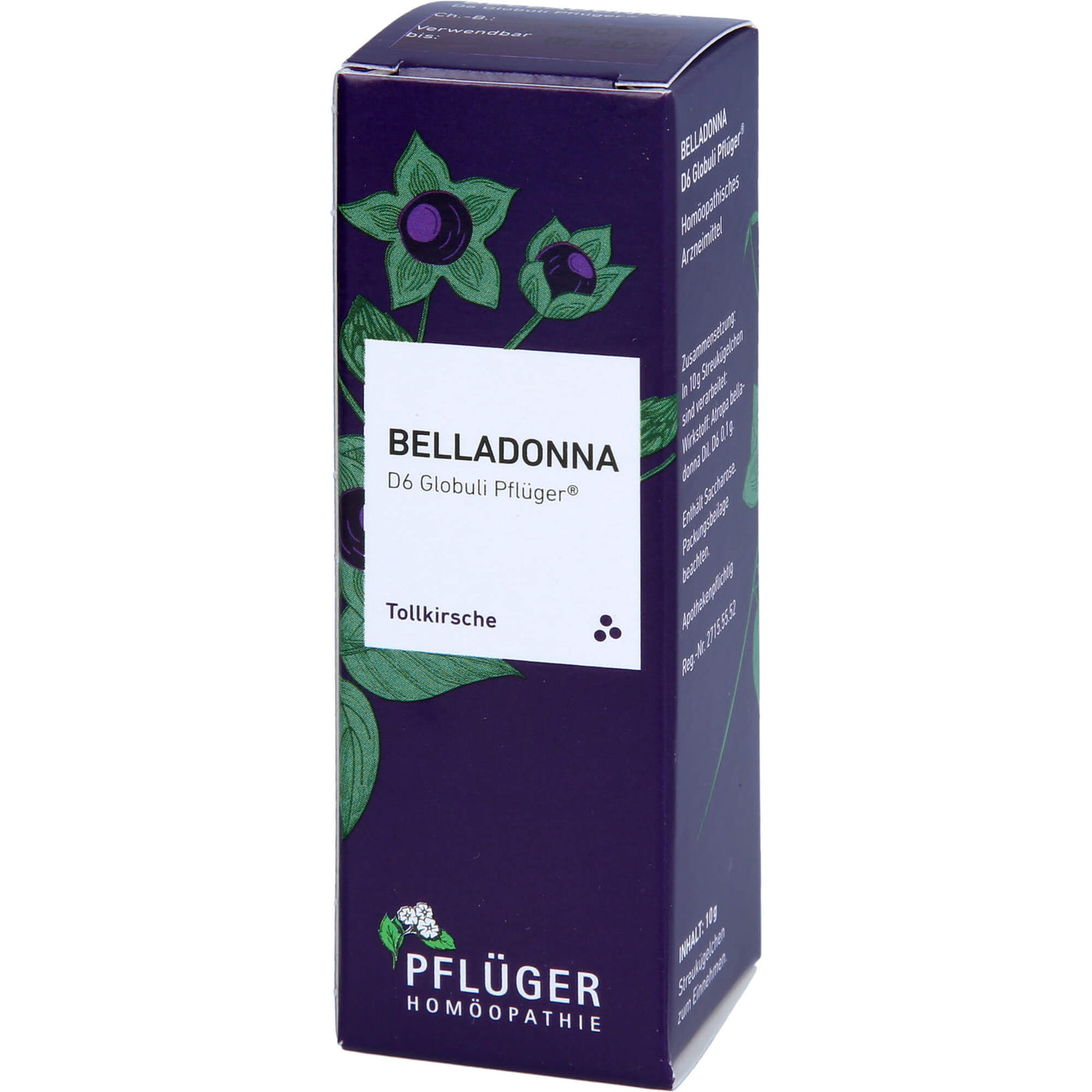 Pflüger Belladonna D6 Globuli Dosierspender, 10 g Globules — apohealth ...