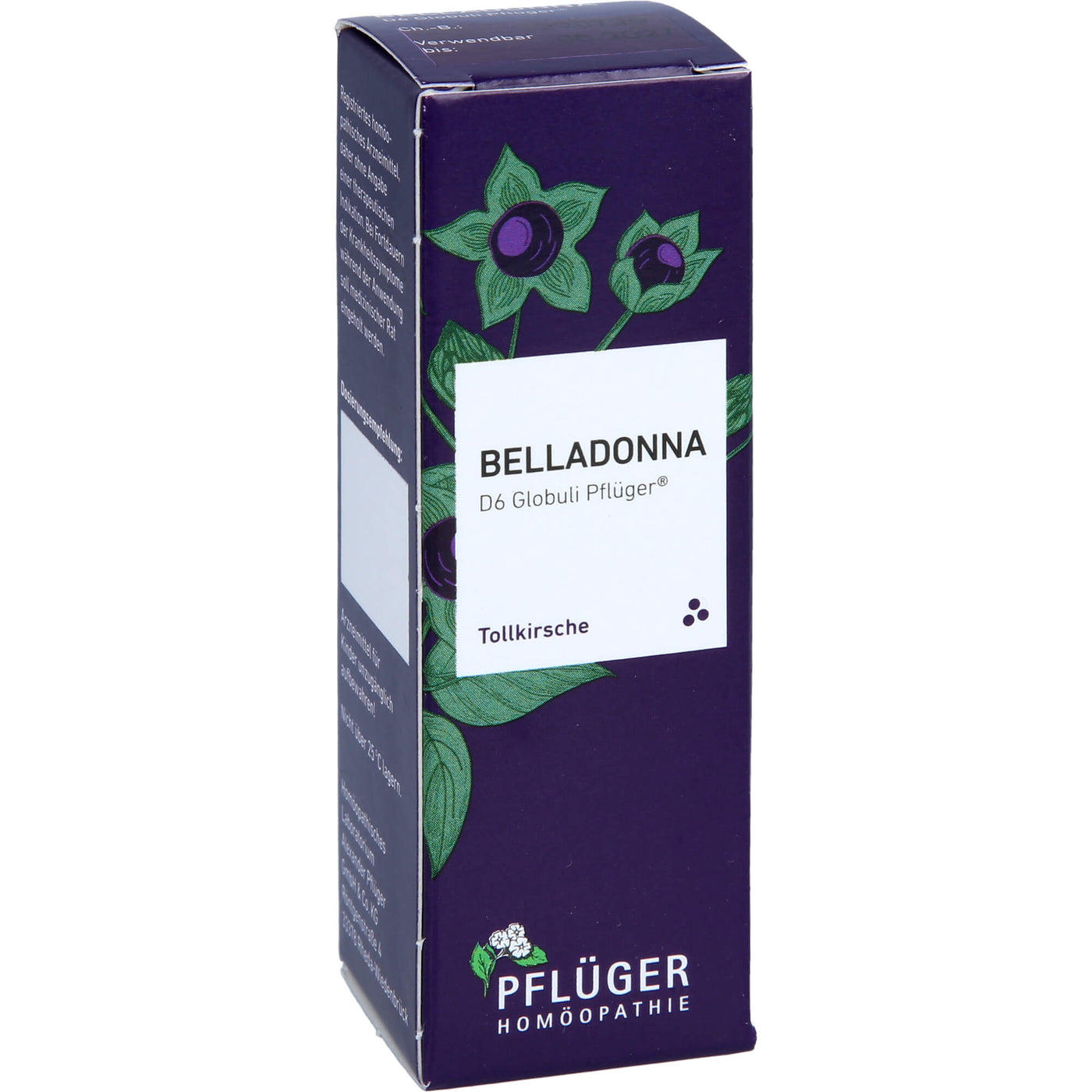Pflüger Belladonna D6 Globuli Dosierspender, 10 g Globules — apohealth ...
