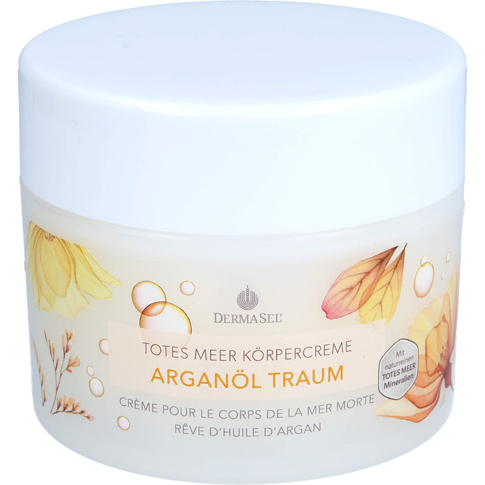 DERMASEL Totes Meer Arganöl Traum Körpercreme, 200 ml Cream