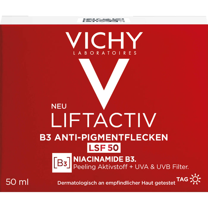 VICHY Liftactiv B3 Anti-Pigmentflecken Tagescreme LSF 50, 50 ml Creme
