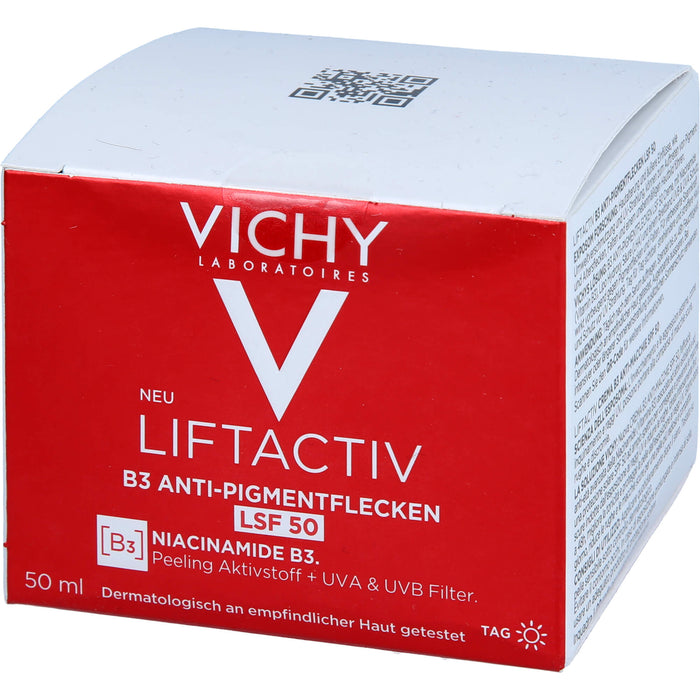 VICHY Liftactiv B3 Anti-Pigmentflecken Tagescreme LSF 50, 50 ml Creme