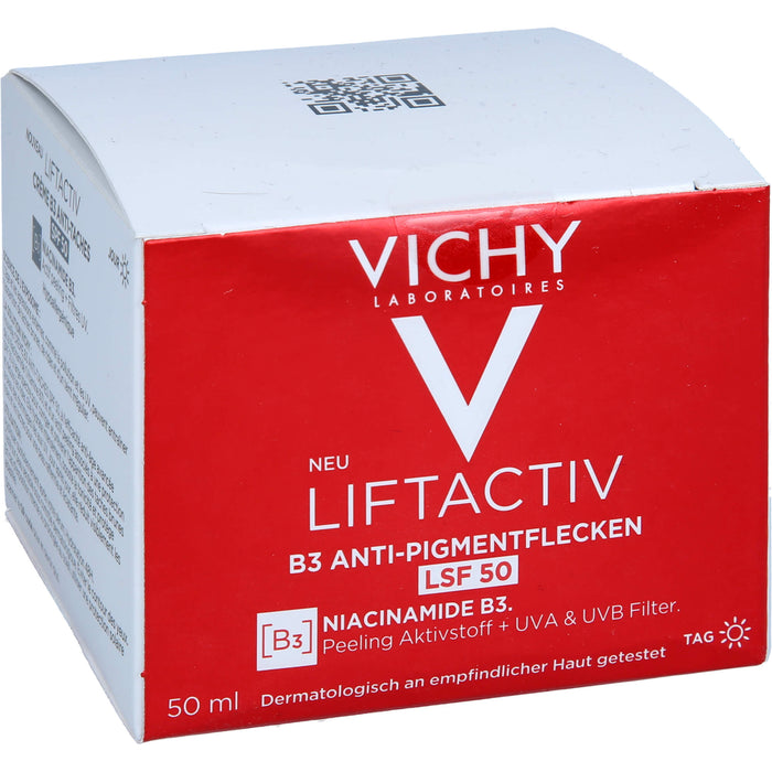 VICHY Liftactiv B3 Anti-Pigmentflecken Tagescreme LSF 50, 50 ml Creme