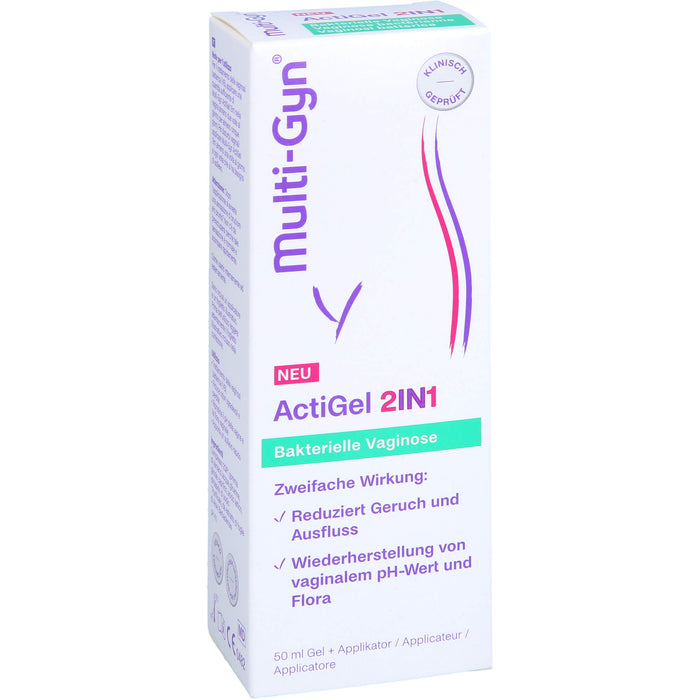 Multi-Gyn ActiGel 2in1 Vaginalgel bei bakterieller Vaginose, 50 ml Gel