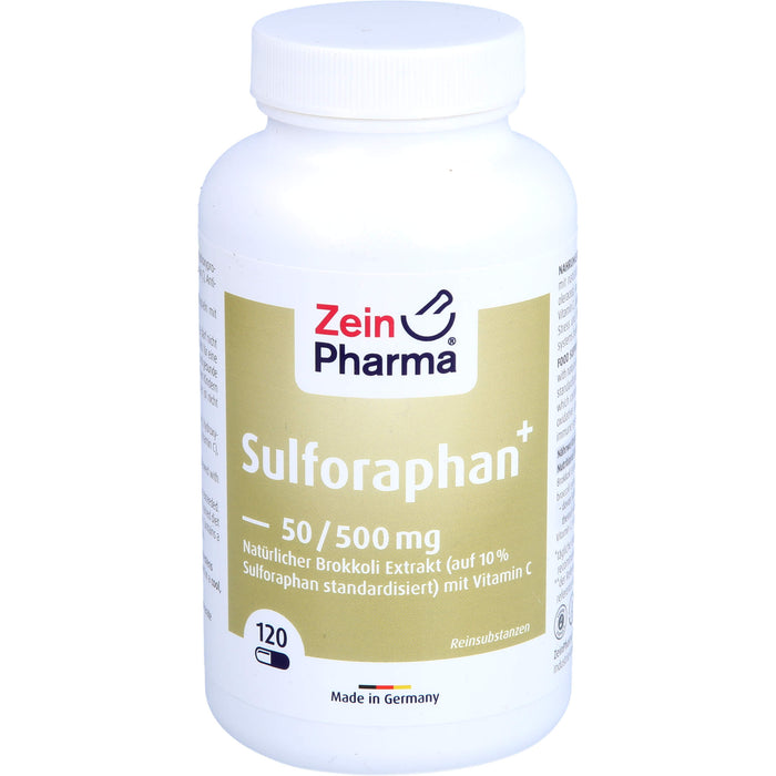 Sulforaphan Brokkoli + C 50/500 mg, 120 St KAP