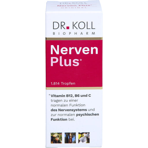 DR. KOLL Nerven Plus Gemmo Komplex Tropfen, 50 ml Lösung