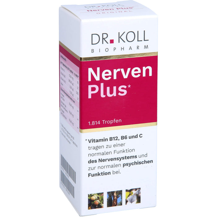 DR. KOLL Nerven Plus Gemmo Komplex Tropfen, 50 ml Solution