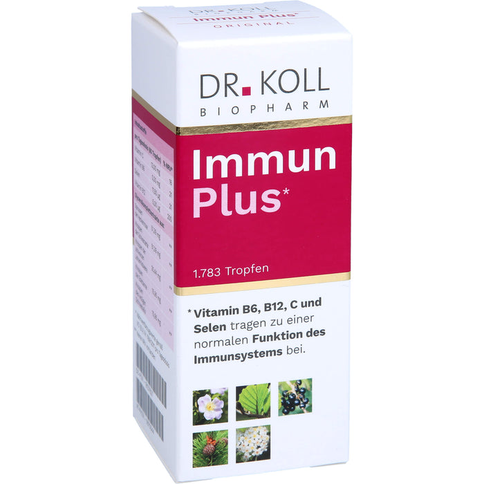 Dr. Koll Immun Plus Tropfen zur Unterstützung des Immunsystems, 50 ml Tropfen