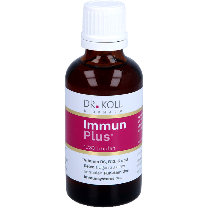 Dr. Koll Immun Plus Tropfen zur Unterstützung des Immunsystems, 50 ml Tropfen