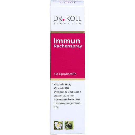 DR. KOLL Immun Rachenspray Gemmo Komplex Tropfen, 20 ml Lösung