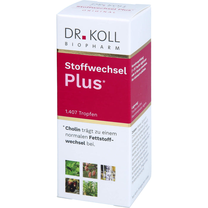 DR. KOLL Stoffwechsel Plus Gemmo Komplex Tropfen, 50 ml Solution