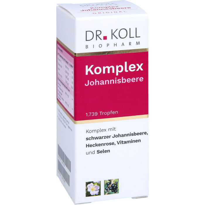 DR. KOLL Komplex Johannisbeere Tropfen, 50 ml Lösung