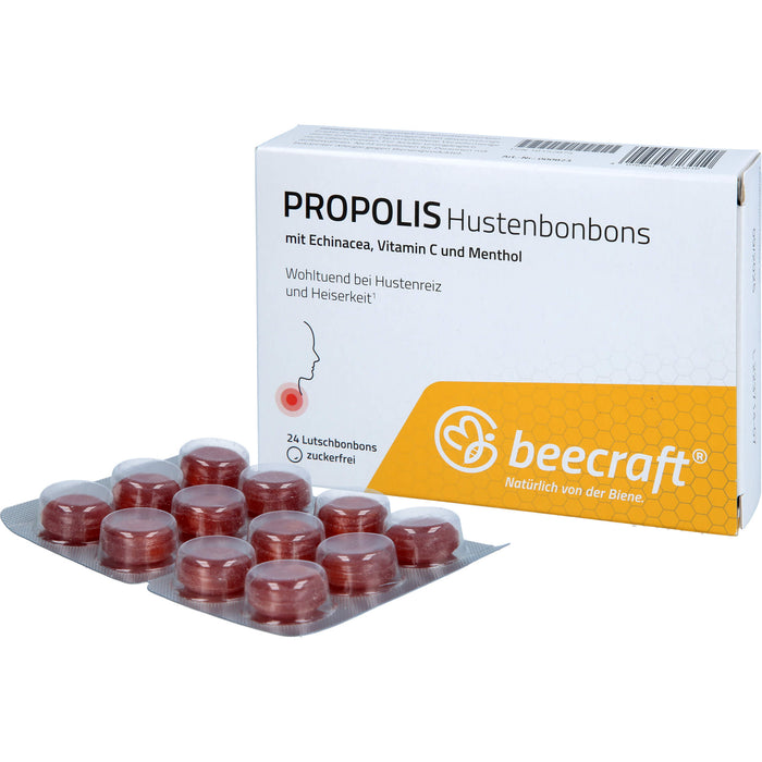 Beecraft Propolis Husten-Bonbons, 24 pcs. Candies