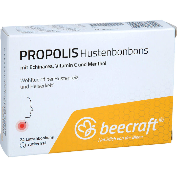 Beecraft Propolis Husten-Bonbons, 24 pcs. Candies