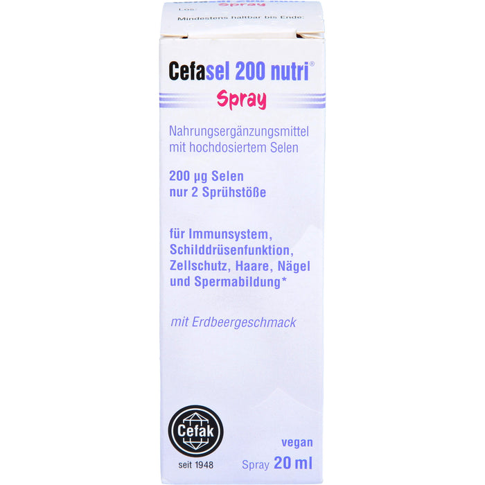 Cefasel 200 Nutri Spray, 20 ml SPR