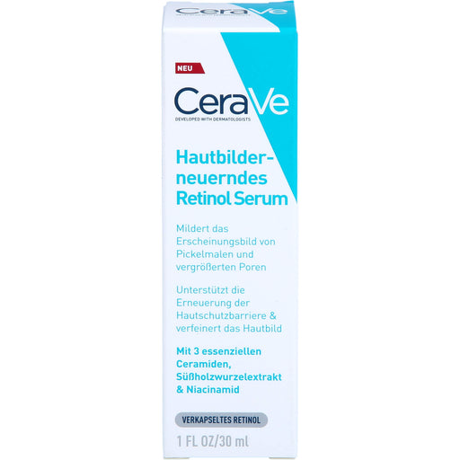 CeraVe hautbilderneuerndes Retinol Serum für unebene und unreine Haut, 30 ml Gel