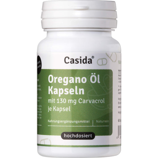 Casida Oregano Öl Kapseln, 60 St. Kapseln
