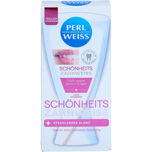 PERLWEISS Schönheits Zahnweiß Zahncreme, 50 ml Zahncreme