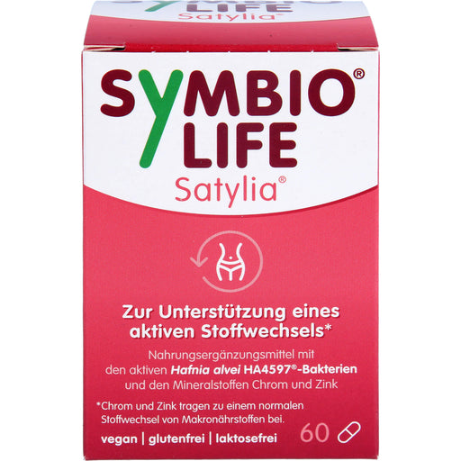 SymbioLife Satylia Kapseln zur Unterstützung eines aktiven Stoffwechsels, 60 St. Kapseln